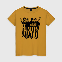 Женская футболка хлопок Beatles