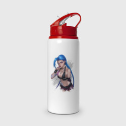 Бутылка для воды с трубочкой Jinx