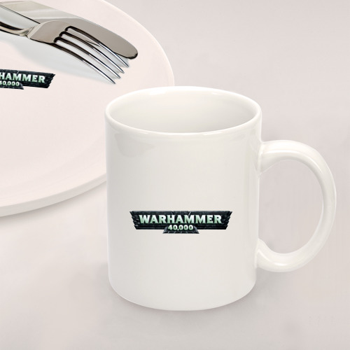 Набор: тарелка + кружка Warhammer 40 000 - фото 2