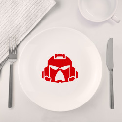 Набор: тарелка + кружка Шлем Космодесанта - фото 2