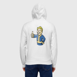 Мужская толстовка на молнии хлопок Fallout Vault boy - фото 2