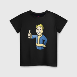 Детская футболка хлопок Fallout Vault boy