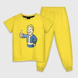 Детская пижама хлопок Fallout Vault boy