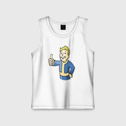 Детская майка хлопок Fallout Vault boy