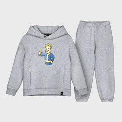 Детский костюм хлопок Oversize Fallout Vault boy