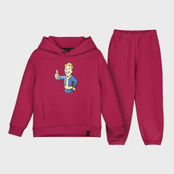 Детский костюм хлопок Oversize Fallout Vault boy