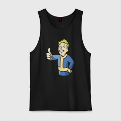 Мужская майка хлопок Fallout Vault boy