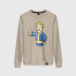 Женский свитшот хлопок Fallout Vault boy