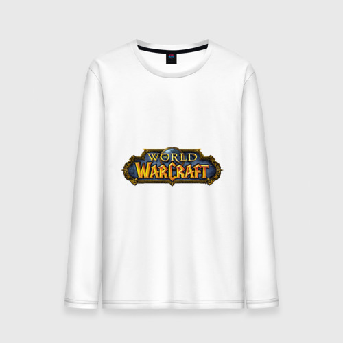 Мужской лонгслив хлопок World of Warcraft logo Фото 01 Мужской лонгслив хлопок World of Warcraft logo Фото 01