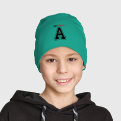 Детская шапка демисезонная Артём - человек с большой буквы - фото 2