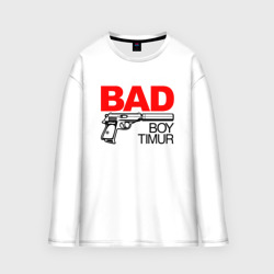 Мужской лонгслив oversize хлопок Bad boy Timur