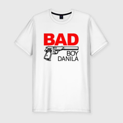 Мужская футболка хлопок Slim Bad boy Danila