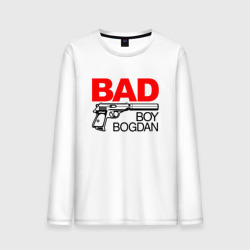 Мужской лонгслив хлопок Bad boy Bogdan