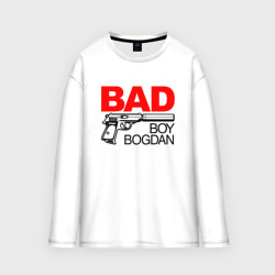 Мужской лонгслив oversize хлопок Bad boy Bogdan