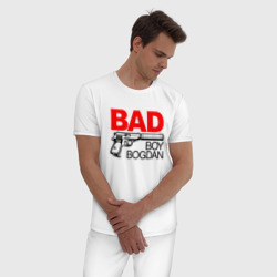 Мужская пижама хлопок Bad boy Bogdan - фото 2