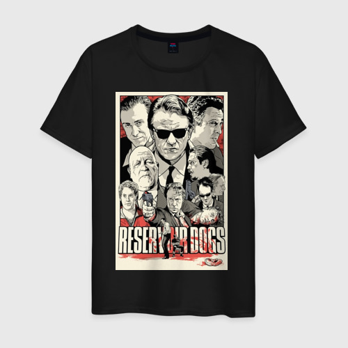 Мужская футболка хлопок Reservoir Dogs, цвет черный