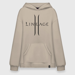 Худи SuperOversize хлопок Lineage logo