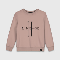 Детский свитшот хлопок Lineage logo