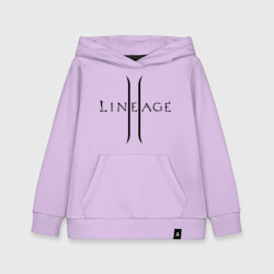 Детская толстовка хлопок Lineage logo