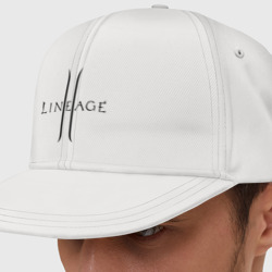 Кепка снепбек с прямым козырьком Lineage logo