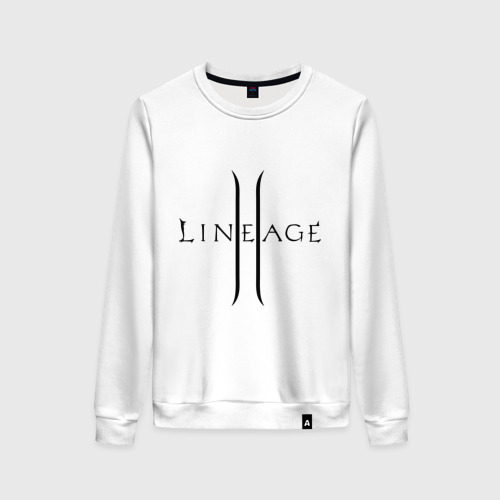 Женский свитшот хлопок Lineage logo