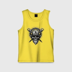 Детская майка хлопок Байкер всегда жив