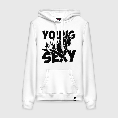 Женская толстовка хлопок Young and sexy