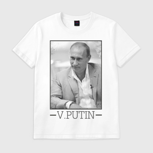 Мужская футболка хлопок V.Putin Фото 01 Мужская футболка хлопок V.Putin Фото 01