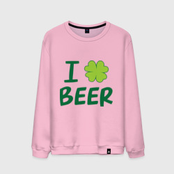 Мужской свитшот хлопок Love beer