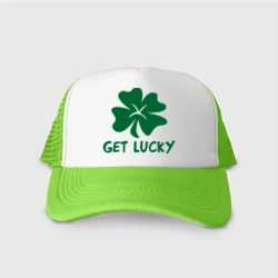 Кепка тракер с сеткой Get lucky