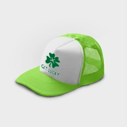 Кепка тракер с сеткой Get lucky - фото 2