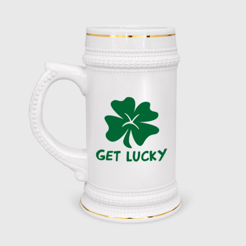 Кружка пивная Get lucky