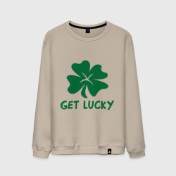 Мужской свитшот хлопок Get lucky