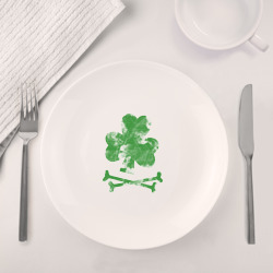 Набор: тарелка + кружка Клевер - фото 2