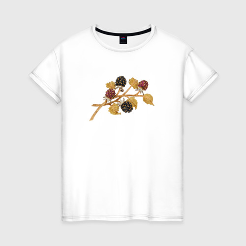 Женская футболка хлопок Волшебные ягоды