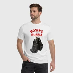 Мужская футболка хлопок Перчатки чемпиона - фото 2