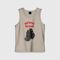 Детская майка хлопок Перчатки чемпиона