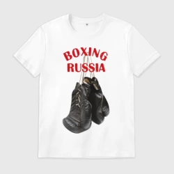 Мужская футболка хлопок Перчатки чемпиона