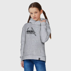Детское худи Oversize хлопок Metallica logo - фото 2