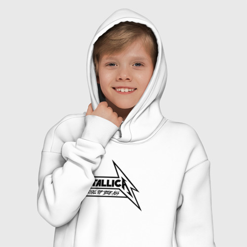 Metallica logo hoodie hotsell