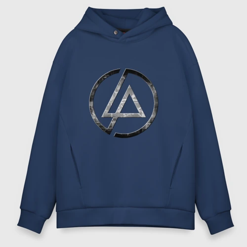 Мужское худи Oversize хлопок Linkin Park