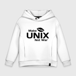 Детское худи Oversize хлопок Make Unix, not war