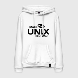 Мужская толстовка хлопок Make Unix, not war