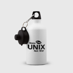 Бутылка спортивная Make Unix, not war - фото 2