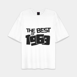 Мужская футболка Oversize хлопок premium The best of 1969