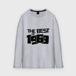 Мужской лонгслив oversize хлопок The best of 1969