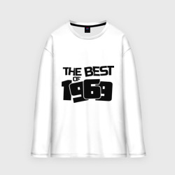 Женский лонгслив oversize хлопок The best of 1969