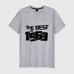 The best of 1969 – Мужская футболка хлопок Slim с принтом купить