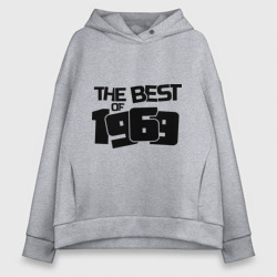 Женское худи Oversize хлопок The best of 1969