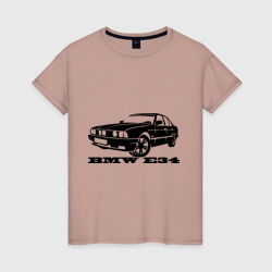 Женская футболка хлопок BMW e34 5 series